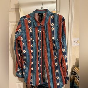 Wrangler Retro Aztec Shirt XL